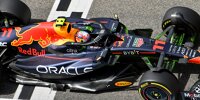 Sergio Perez (Red Bull RB18) bei den Formel-1-Testfahrten 2022 in Bahrain