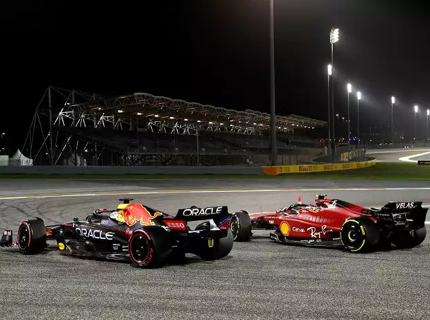 Titel-Bild zur News: Max Verstappen, Carlos Sainz