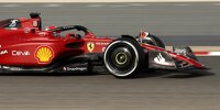 Charles Leclerc im Ferrari F1-75 beim Formel-1-Wintertest 2022 in Bahrain
