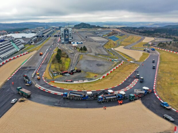 Nürburgring, Neuasphaltierung 2021/22 Nürburgring, Neuasphaltierung 2021/22