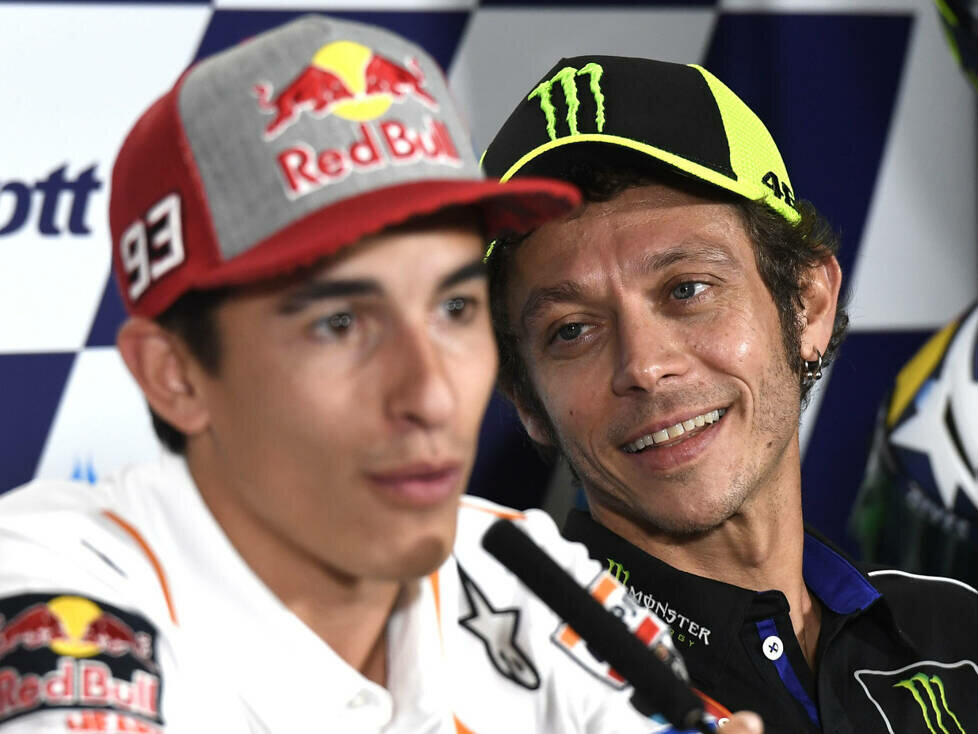 Marc Marquez, Valentino Rossi