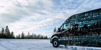 Mercedes bringt 2023 eSprinter im Wintertest an seine Grenzen