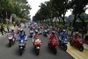Bild zum Inhalt: Empfang in Indonesien: MotoGP-Stars fahren durch die Straßen Jakartas