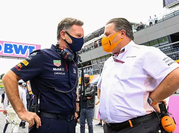 Titel-Bild zur News: Christian Horner, Zak Brown