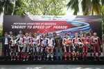 MotoGP-Parade in den Straßen Indonesiens
