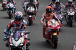 MotoGP-Parade in den Straßen Jakartas