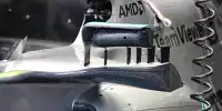 Rückspiegel am Mercedes W13
