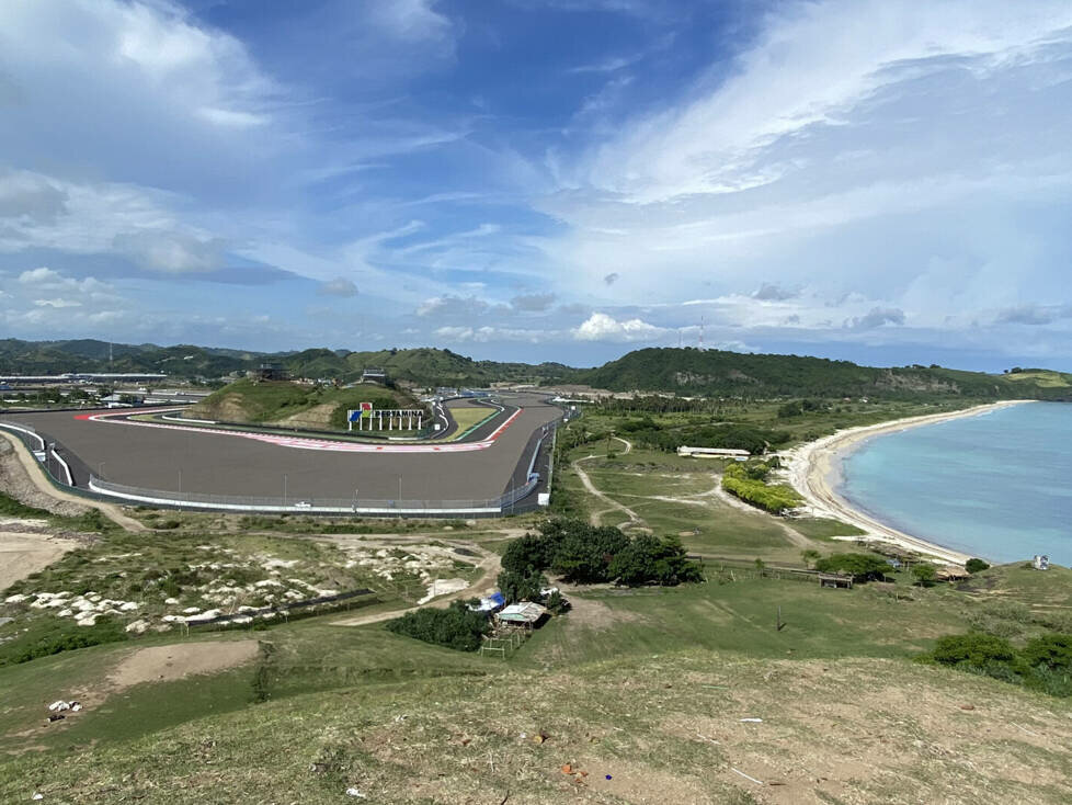 Mandalika International Street Circuit auf Lombok in Indonesien