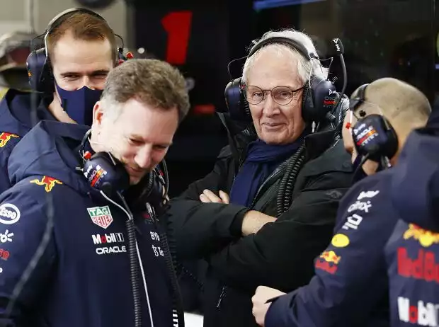 Christian Horner, Helmut Marko Titel-Bild zur News: Christian Horner, Helmut Marko