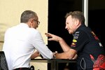 Stefano Domenicali und Christian Horner 