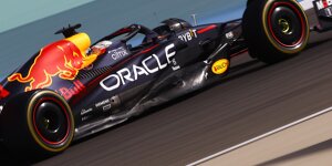 F1-Training Bahrain: Verstappen fährt im Schongang Bestzeit
