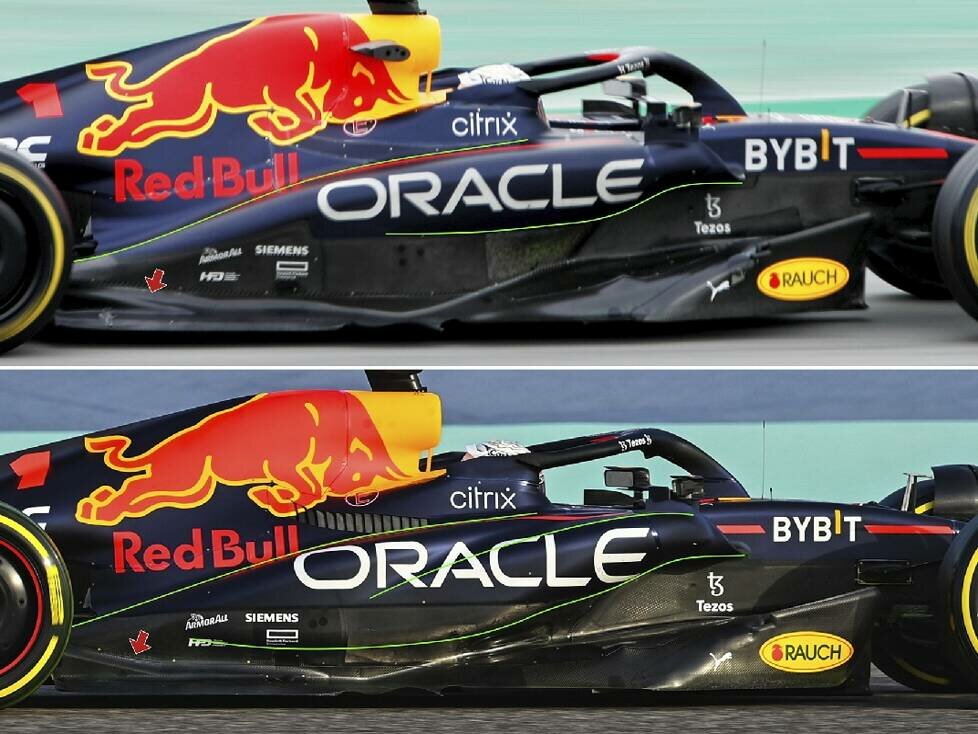 Red Bull RB18: Die Seitenkasten-Form in der Formel-1-Saison 2022