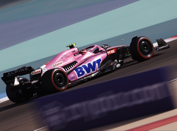 Esteban Ocon im Alpine A522 Esteban Ocon im Alpine A522