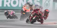 Bild zum Inhalt: "Viele Fragezeichen": Francesco Bagnaia im Regen Indonesiens komplett verloren