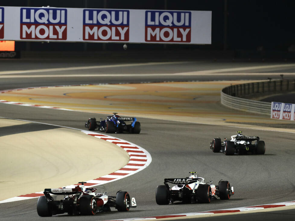 Alexander Albon, Yuki Tsunoda, Mick Schumacher, Valtteri Bottas