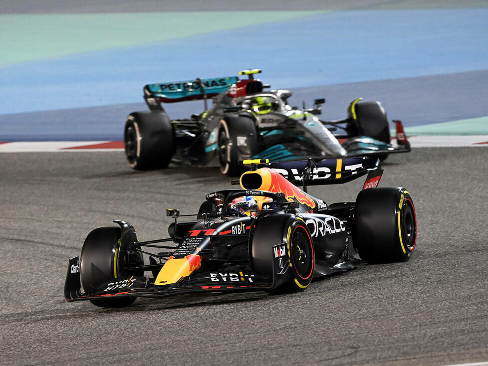 Sergio Perez, Lewis Hamilton