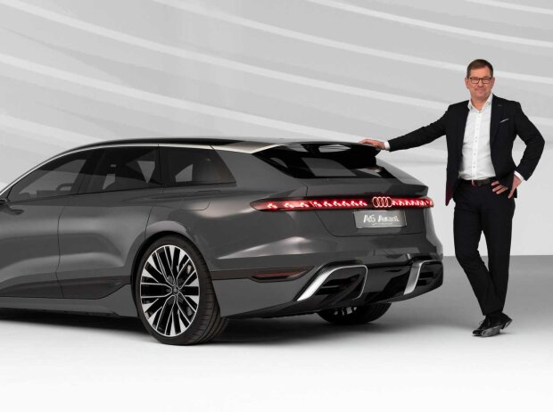Titel-Bild zur News: Audi A6 Avant e-tron Concept