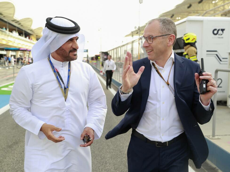 Mohammed bin Sulayem und Stefano Domenicali