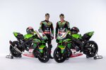 Jonathan Rea und Alex Lowes (Kawasaki)