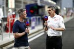 Ralf Schumacher mit Günther Steiner (Haas) 