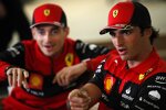 Charles Leclerc (Ferrari) und Carlos Sainz (Ferrari) 