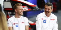 Kevin Magnussen, Günther Steiner im Interview mit Sky Sports F1 vor dem Grand Prix von Saudi-Arabien in Dschidda 2022