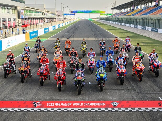 Titel-Bild zur News: MotoGP-Fahrer 2022