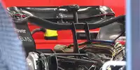 Heckflügel am Ferrari F1-75 beim Grand Prix von Saudi-Arabien 2022 in Dschidda