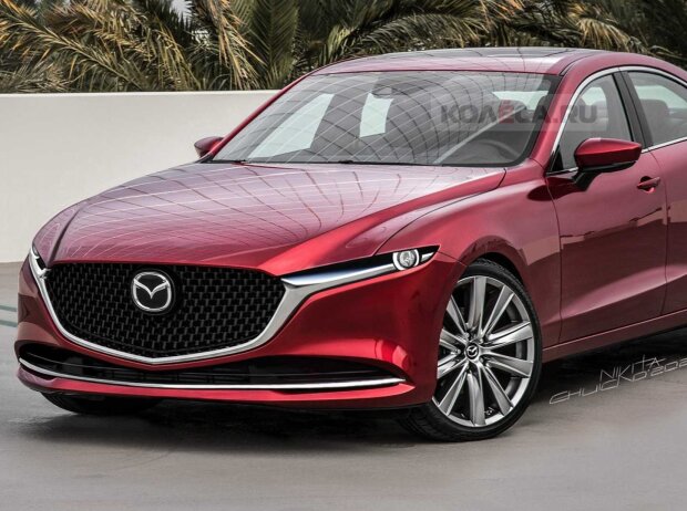 Titel-Bild zur News: Mazda 6 (Rendering)
