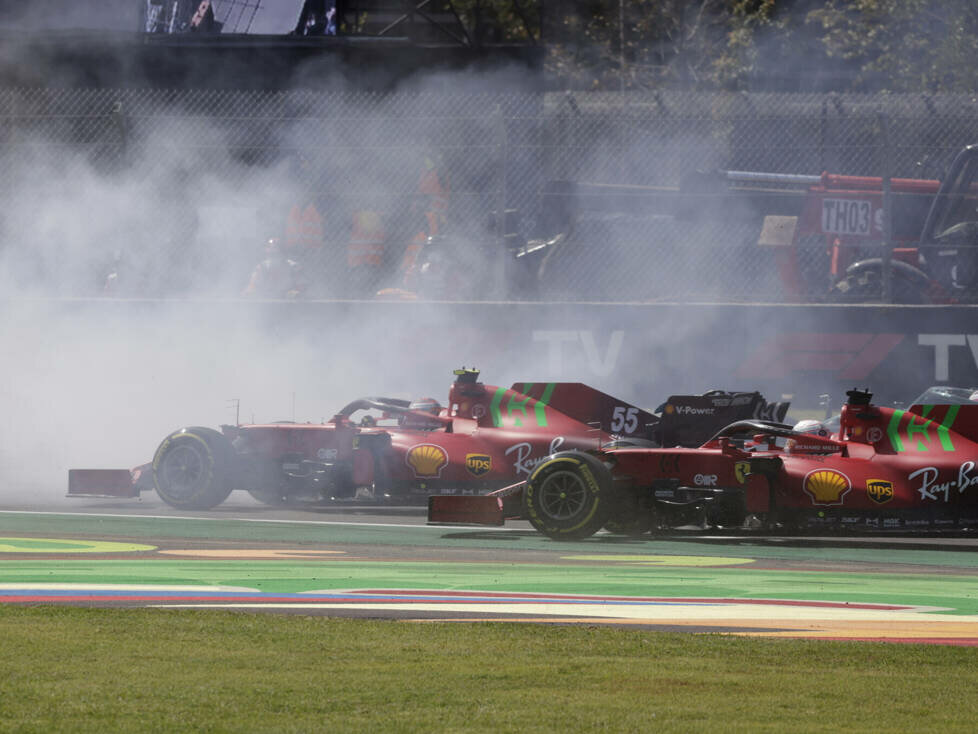 Carlos Sainz, Charles Leclerc, Valtteri Bottas