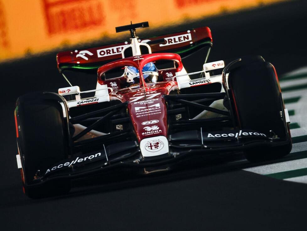 Valtteri Bottas im Alfa Romeo C42 in der Formel-1-Saison 2022 in Dschidda
