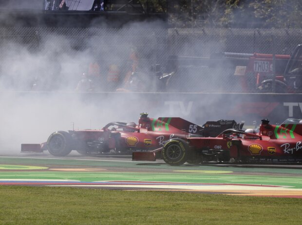 Carlos Sainz, Charles Leclerc, Valtteri Bottas Carlos Sainz, Charles Leclerc, Valtteri Bottas