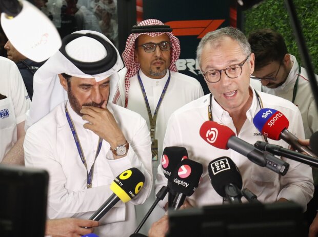 Titel-Bild zur News: Mohammed bin Sulayem und Stefano Domenicali