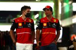 Charles Leclerc (Ferrari) und Carlos Sainz (Ferrari) 