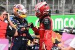 Charles Leclerc (Ferrari) und Sergio Perez (Red Bull) 