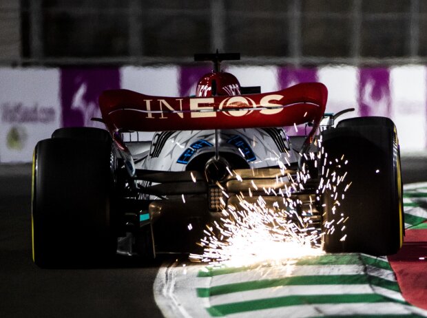 Titel-Bild zur News: George Russell (Mercedes) im Qualifying zum Formel-1-Rennen in Saudi-Arabien 2022