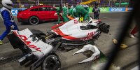 Mick Schumachers Unfall bei der Formel 1 in Saudi-Arabien 2022