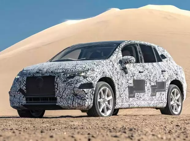 Mercedes EQS SUV Titel-Bild zur News: Mercedes EQS SUV