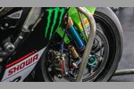 Neue Showa-Gabel an der Kawasaki ZX-10RR