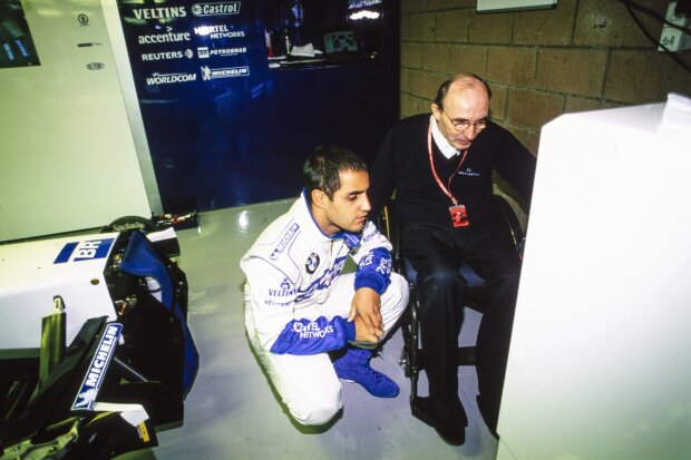 Juan Pablo Montoya Frank Williams Williams Williams F1 ~Juan Pablo Montoya und Frank Williams ~ 