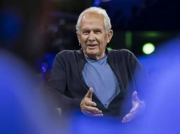Titel-Bild zur News: Helmut Marko bei Sport und Talk aus dem Hangar-7 (ServusTV) am 28. März 2022