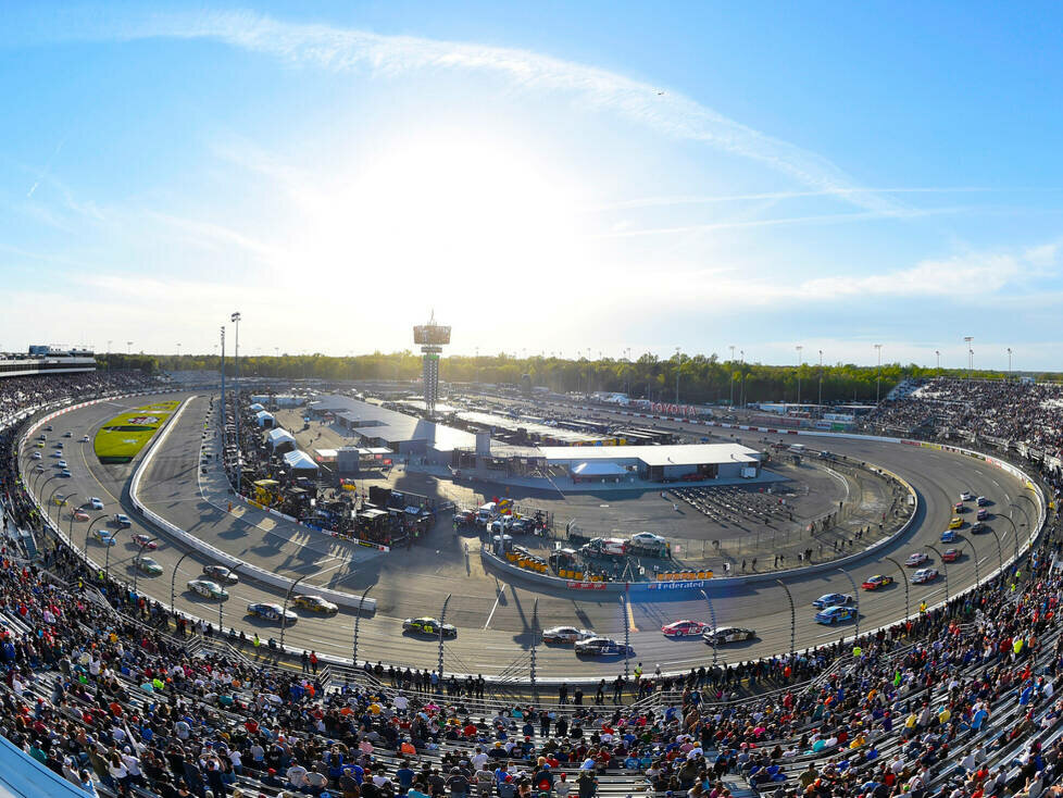 NASCAR-Action auf dem Richmond Raceway