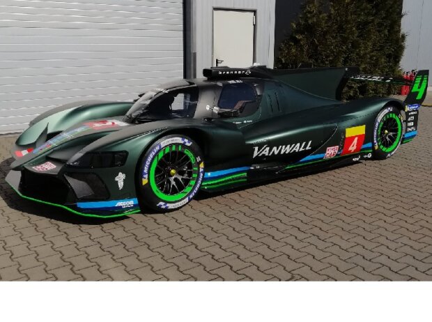 Der Vanwall Vandervell LMH zeigt sich erstmals der Öffentlichkeit Der Vanwall Vandervell LMH zeigt sich erstmals der Öffentlichkeit