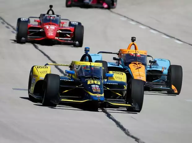 Colton Herta auf dem Texas Motor Speedway Titel-Bild zur News: Colton Herta auf dem Texas Motor Speedway