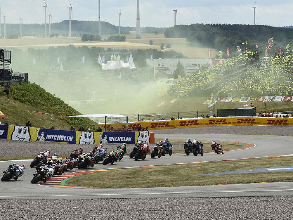 Start zum GP Deutschland 2019 auf dem Sachsenring
