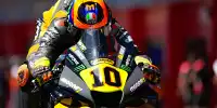 Bild zum Inhalt: VR46-Bikes erst kurz vorher vor Ort: Luca Marini sensationell in Reihe 1