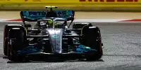 Lewis Hamilton im Mercedes W13 beim Formel-1-Auftakt 2022 in Bahrain