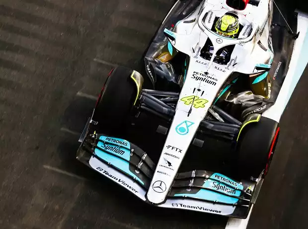Lewis Hamilton (Mercedes) im Training zum Formel-1-Rennen in Saudi-Arabien Titel-Bild zur News: Lewis Hamilton (Mercedes) im Training zum Formel-1-Rennen in Saudi-Arabien