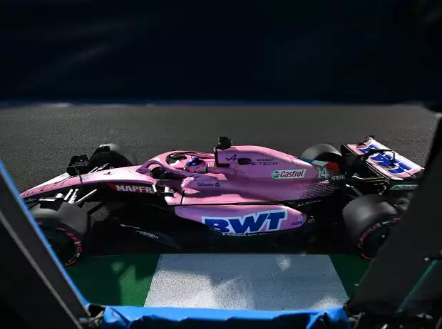 Titel-Bild zur News: Fernando Alonso (Alpine A522) beim Formel-1-Rennen in Dschidda 2022