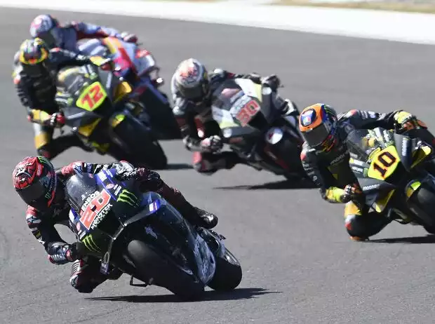 Fabio Quartararo, Luca Marini Titel-Bild zur News: Fabio Quartararo, Luca Marini